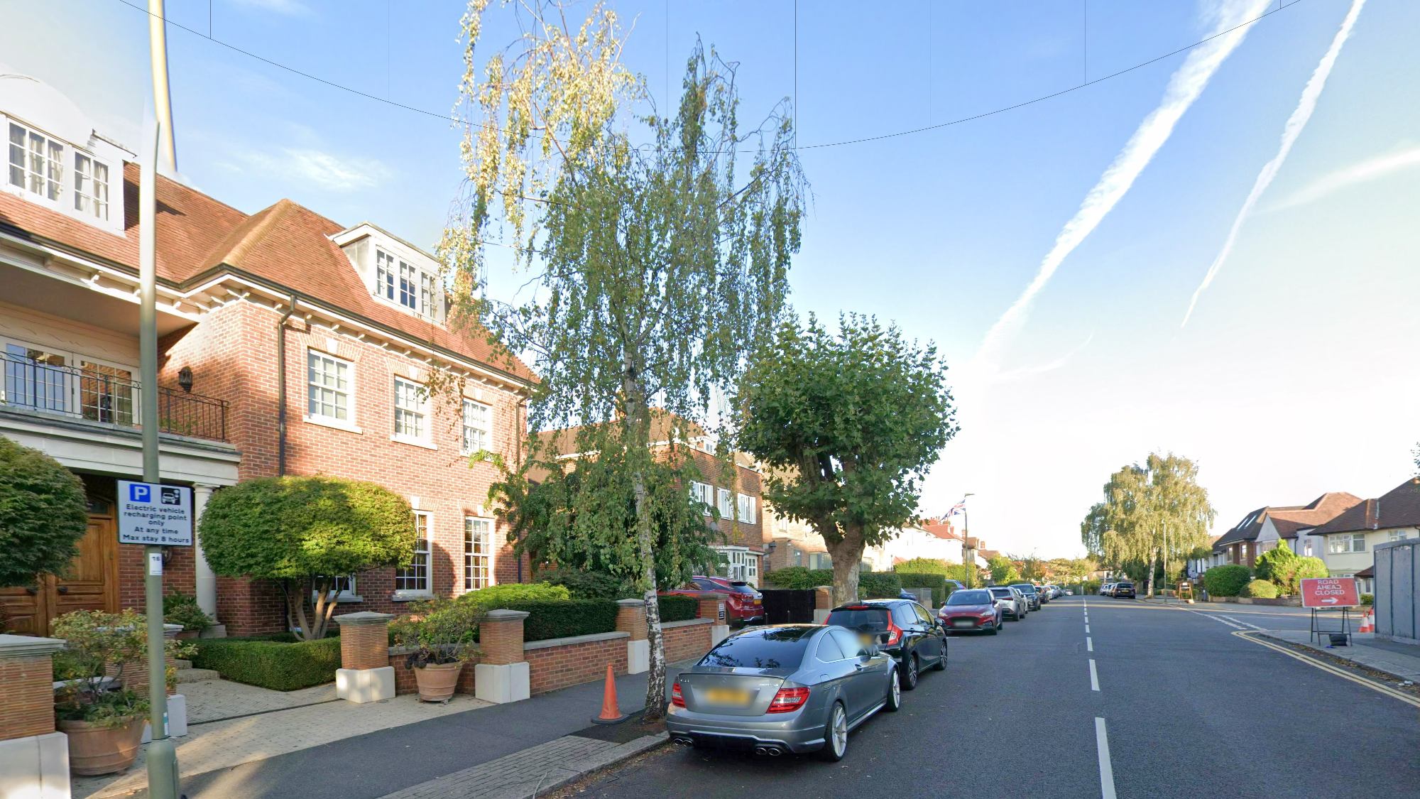 Cranbourne Gardens streetscape with No. 36 on the left